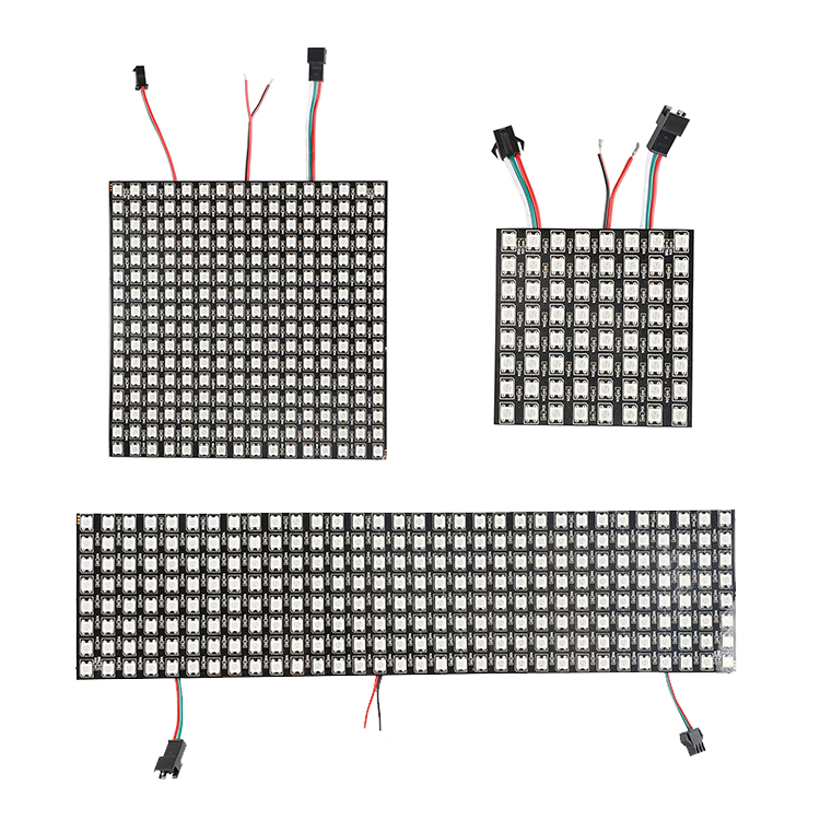 Размер под заказ 16x16 8x32 8x8 RGBW светодиодный светильник PCB матрица с заводской оптовой ценой СВЕТОДИОДНЫЙ матричный светильник