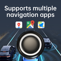8 + 128G Carplay con cable Android Auto AI Box Nuevo diseño Compatible con llamadas/música/navegación/Youtube/Netflix/Google Store OEM