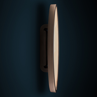 Applique Murale LED Ovale en Laiton, Style Nordique Moderne Minimaliste, en Albâtre Espagnol, pour Villa, Salle de Bain, Hall d'Hôtel, Luminaire d'Intérieur