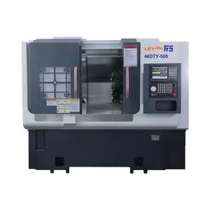 Điện trực tiếp ổ đĩa tốc độ cao CNC tháp pháo điện máy tiện CNC Lathe với y-trục