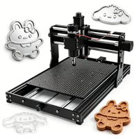 Fresadora CNC de 3 Ejes 4030 Pro de 500W, Mini Router de Escritorio para Grabado y Fresado de Madera, Acrílico y Aluminio con Motor