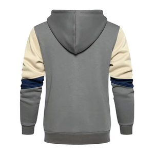 Custom Heavy <b>Thick</b> 100% Cotton Zipper <b>Hoodie</b> for <b>Men</b> Oversized Streetwear Blank Hoodies for Winter - Product Image 3