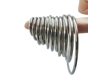 Gancho para equipaje de plata y bronce negro, bolsa de Hardware para bolso, hebilla de cinturón de anillo redondo, marco de pared de hierro, gancho a presión, accesorios de Marco - Product Image 4