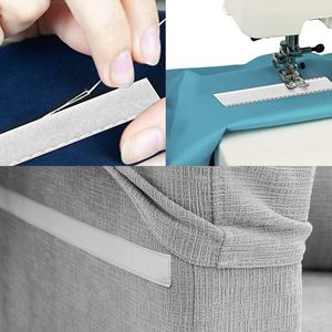 Cinta de Gancho y Bucle de Poliéster/Nylon Ecológica Blanca y Negra para Prendas y Calzado, Directo de Fábrica - Product Image 6