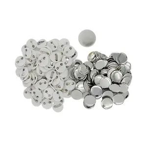 25mm Round Button Badge Parts Pin Back Supplies for Button Maker Machine