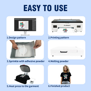 Erasmart Automatic <b>A3</b> DTF <b>Printer</b> for T-shirt Printing Machine US Local Warehouse Stock Tax Free Fast Delivery - Product Image 2