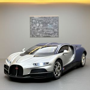 Modelo de Coche de Aleación 1:24, Coche Deportivo Tourbillon con Sonido y Luces, Juguete para Niños, Modelo de Coche Decorativo con Efecto de Luz, Regalo Duradero - Product Image 2