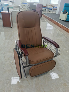 Chaise <span class=keywords><strong>de</strong></span> transfusion électrique luxueuse et confortable pour hôpital, réglable, pliable, avec panier et <span class=keywords><strong>table</strong></span> repas intégrée - Product Image 4