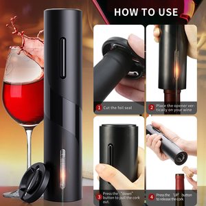 Ouvre-bouteille électrique automatique, décappeur de vin électronique, coffret cadeau - Product Image 2
