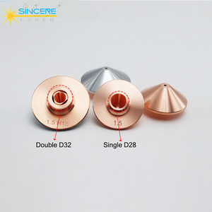 Nueva Boquilla de Fibra Láser de Una o Dos Capas, Altura de Abultamiento 11mm, 1064nm, Repuesto para WSX Precitec Empower HANS, Corte y Soldadura Láser - Product Image 5