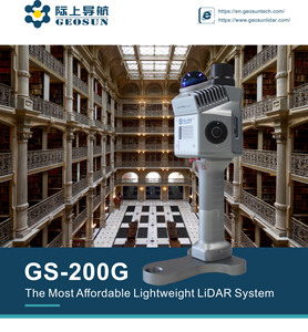 Scanner laser 3D portable GEOSUN GS-200G RTK GNSS, équipement de topographie haute précision pour la construction, l'exploitation minière et la cartographie <span class=keywords><strong>topographique</strong></span> - Product Image 4