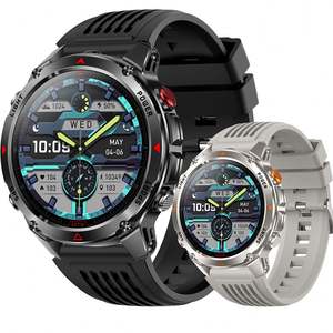 Nuevo Reloj Inteligente GPS para Exteriores HT37 2025, Rastreador de Actividad Física con Correa de Silicona Impermeable IP68, Pantalla de Alta Definición, Unisex - Product Image 1