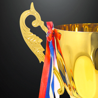 Ventes mensuelles JZ dépassant 10 000  Trophée de sport en métal plaqué or personnalisé 3D pour le football, le basketball, le tennis