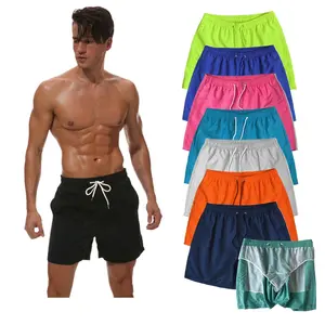 Roupas para homens Shorts de fitness Calças de corrida esportivas musculares de malha grande respirável Shorts de secagem rápida Shorts de verão masculinos