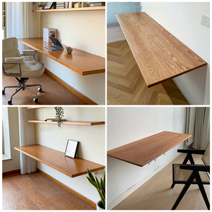 BETOCI Heavy Duty Wall Mounted <b>Desk</b> Bracket With Damping Buffer <b>Foldable</b> Support For Home Office Use - Product Image 5