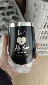 Taza con aislamiento térmico de EE. UU., 12oz de 16oz y vaso de <span class=keywords><strong>vino</strong></span>, vaso de café de acero inoxidable con aislamiento al vacío con tapa, tazas de <span class=keywords><strong>vino</strong></span> Tumblr - Product Image 3