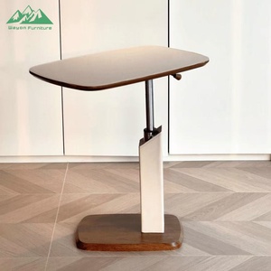 Table d'appoint moderne Wayon à hauteur réglable, bureau pour ordinateur portable en forme de C, poste de travail mobile pour canapé, <span class=keywords><strong>lit</strong></span>, salon - Product Image 1