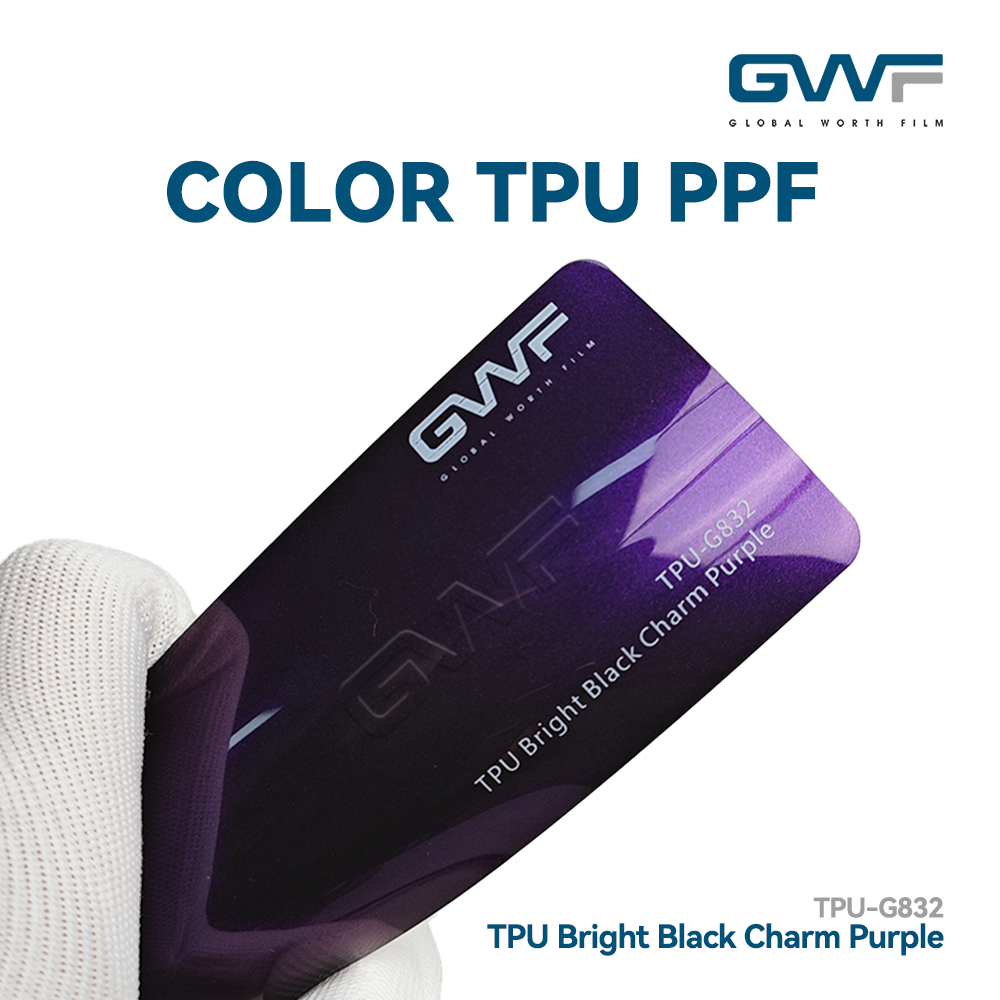 TPU Noir Brillant Charme Violet