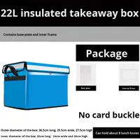 Sac isotherme personnalisable pour la distribution, boîte de livraison commerciale, réfrigération thermique, épaissi, imperméable