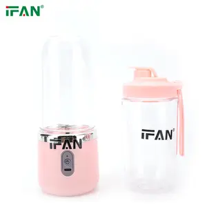 Wireless Electric Juice Cup Food Grade Fruit Juicer Blender 6 Blades Electric Portable Juicer With Sports Cup Lid
