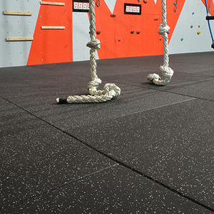 Tapete <span class=keywords><strong>de</strong></span> Goma Profesional para <span class=keywords><strong>Gimnasio</strong></span>, 100*100cm, <span class=keywords><strong>Material</strong></span> EPDM SBR, Protector <span class=keywords><strong>de</strong></span> Piso <span class=keywords><strong>de</strong></span> 15mm, para Uso Doméstico y Comercial - Product Image 4