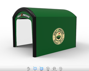 Équipement de salle de simulation de golf intérieur commercial avec capteur à double caméra, cabine de frappe et logiciel de style Golfzon pour bars et salles de sport - Product Image 5