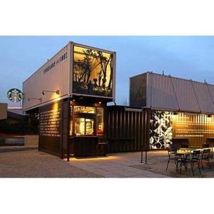 บ้านคอนเทนเนอร์ดัดแปลงทรงสี่เหลี่ยมผืนผ้า ดีไซน์อุตสาหกรรม สำหรับร้านค้า ต้นกำเนิดยูนนาน ความหนาตามมาตรฐาน - Product Image 1