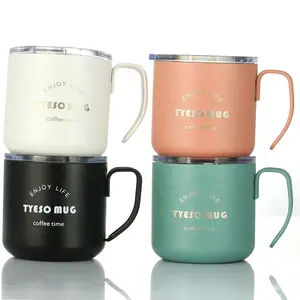 Tasse thermos personnalisable, avec Double paroi, pour voyage, lait, café, sous vide, 350ml, Mugs à café, en acier