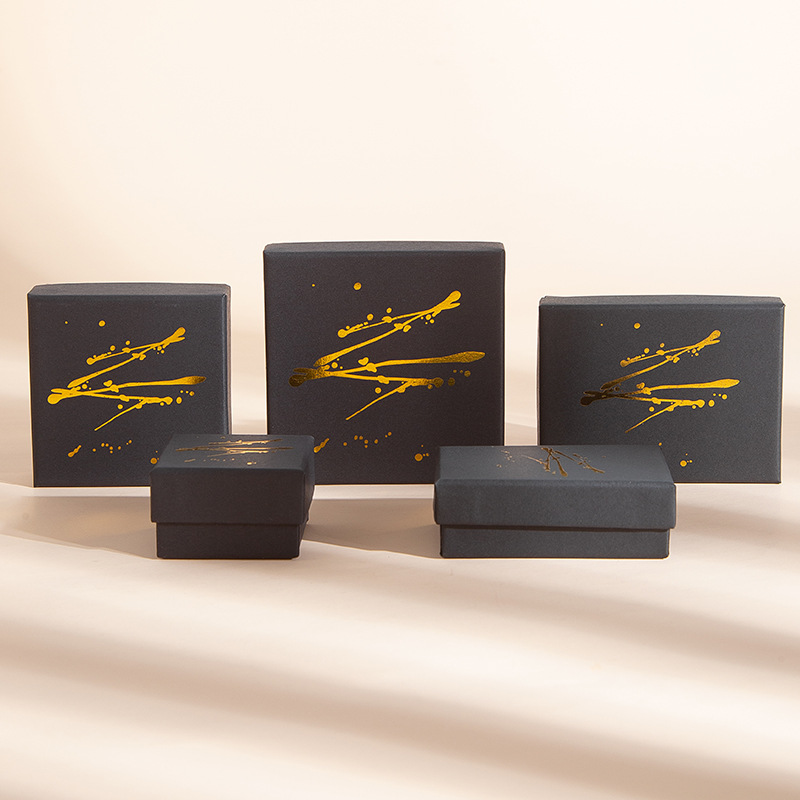 Estampado en oro negro