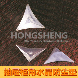 Cajón de Gabinete Triangular Transparente de Plástico Antipolvo, Herrajes para Muebles, Diseño Moderno y Simple, Uso en Cocina, Duradero - Product Image 2