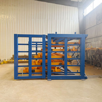 Système de rayonnage à palettes haute capacité en acier robuste pour la manutention de marchandises industrielles