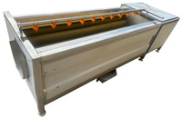 Laveuse de légumes multifonctionnelle professionnelle pour restaurants, idéale pour les radis, pommes de terre, carottes, racines de lotus et patates douces