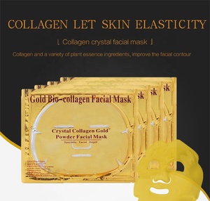 Hot Bán Chống Nhăn Mặt Nạ Và Giữ Ẩm Nhãn Hiệu Riêng 24K Vàng Collagen Tấm Mặt Nạ OEM Mặt Nạ Vàng - Product Image 3