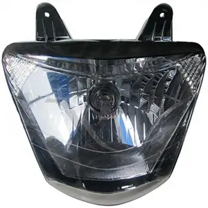 Motorcycle Headlight For V125 G Address Headlights With Halogen Bulb Front Headlamp Optical Black Head Light With Bulb