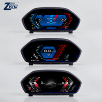 Untuk F30 F31 F34 F35 F32 F33 F36 Virtual Cockpit Digital Cluster Speedometer Dengan CarPlay OEM ODM Suku Cadang Elektrikal Mobil