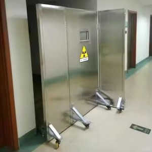 Panel de Protección Móvil Contra Rayos X Ionizantes, Barrera de Aislamiento Radiactivo con Ventana de Observación - Product Image 6
