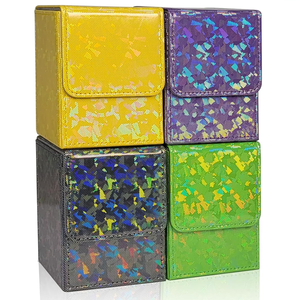 Esclusiva Scatola Porta Carte Glitterata per Oltre 100 Carte - Custodia Scintillante per TCG MTG Commander Pokémon - Pronta per la Spedizione - Product Image 6