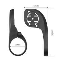 Garmin dudukan komputer sepeda, aksesori bersepeda Digital yang kompatibel dengan plastik GPS untuk stang sepeda
