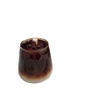 Milk Foam Iced Americano Coffee Scented Candle Glass <b>Cup</b> Decor Shooting Prop Gift Souvenir - Product Image 6