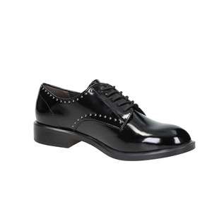 Scarpe Oxford da Donna Tamaris 1-23349-45 in Pelle Nera Eleganti - Product Image 6