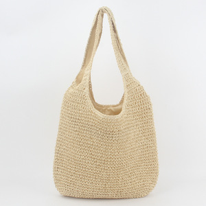Sac fourre-tout bohème personnalisé en PP tissé à la main pour filles, avec deux poignées, capacité 1L, bandoulière réglable, imperméable et durable pour usage quotidien - Product Image 5