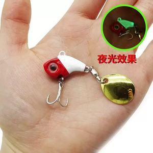 Leurre VIB Micro Tail Spinner personnalisé avec hameçons en acier haute teneur en carbone pour la pêche au brochet en eau salée et en rivière - Product Image 1