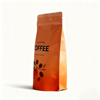 Sachets de thé au lait à haute barrière de protection, personnalisables avec impression sur mesure, sachets à fond plat pour café