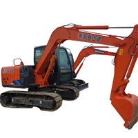 Mini-excavatrice Hitachi ZX70 d'occasion de 7 tonnes ZAXIS70 de qualité supérieure, idéale pour la location dans les jardins et les terres agricoles