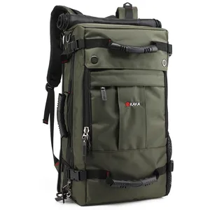 Drop Shipping KAKA Large Capacity Backpack Men Travel Bag Leisure Student Waterproof Shoulders Bag