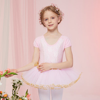 Pds576 Gros Profession Haute Qualité Rose Sans Manches Filles Corset Ballet Tutu Robe