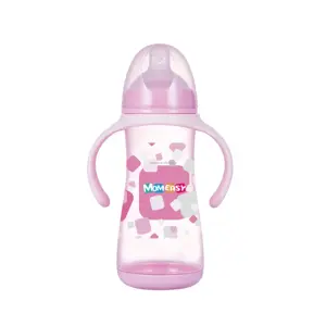 12OZ/360ML PP geniş boyunlu biberon, biberon, BPA ücretsiz bebek biberon