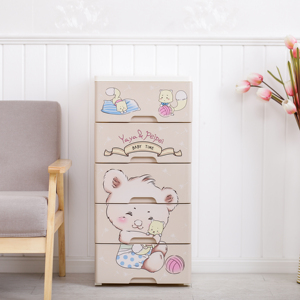 Bán Hot Nhiều Lớp Ngăn Kéo Tủ Nhựa Bền Bé Lưu Trữ Tủ Với Ngăn Kéo - Product Image 1