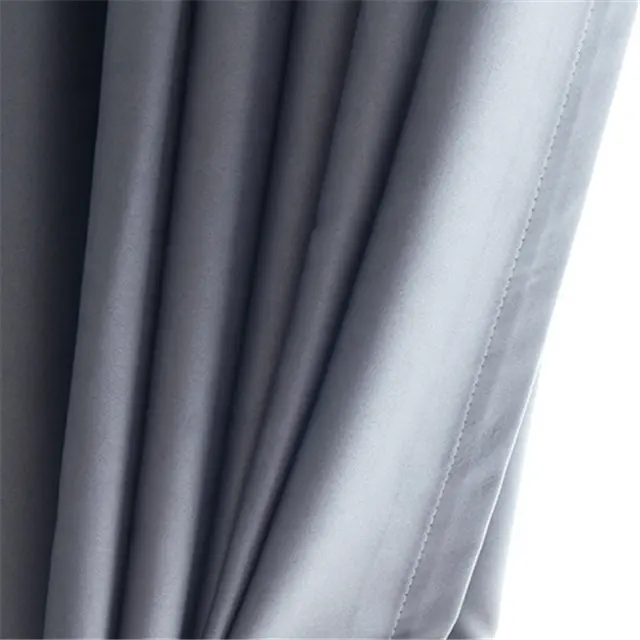 Competitive NFPA701 Fire retardant 100% polyester blackout fabric dimout curtain fabrics for hotel curtains