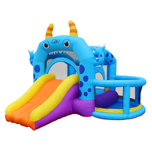 บ้านเป่าลมรูปมอนสเตอร์ตัวเล็กสำหรับเด็กกิจกรรมกลางแจ้งและในร่ม - Product Image 6